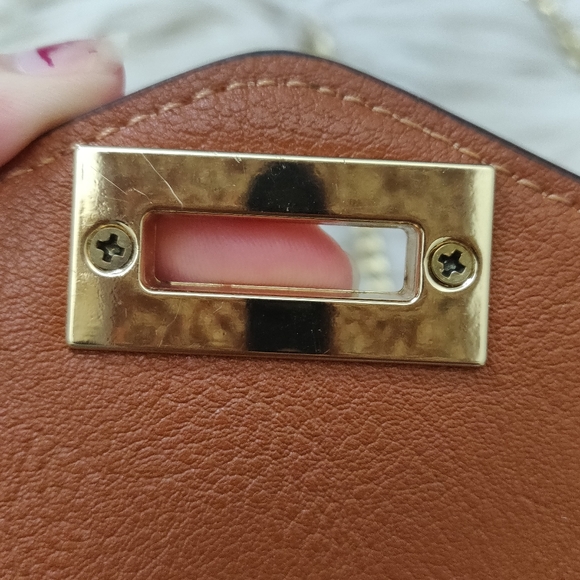 Sam Edelman Mini Crossbody Kylie Patchwork Brown - Picture 10 of 12